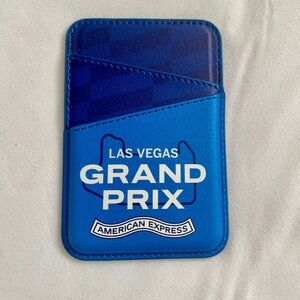 F1 Las Vegas American Express Exclusive Leather Wallet Card Holder + bag bundle